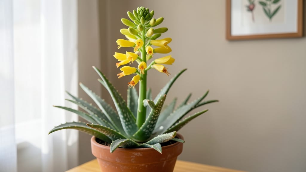 Aloe Vera Yellow Flower: Why Your Plant’s Blooms Signal Stress (And How to Fix It)