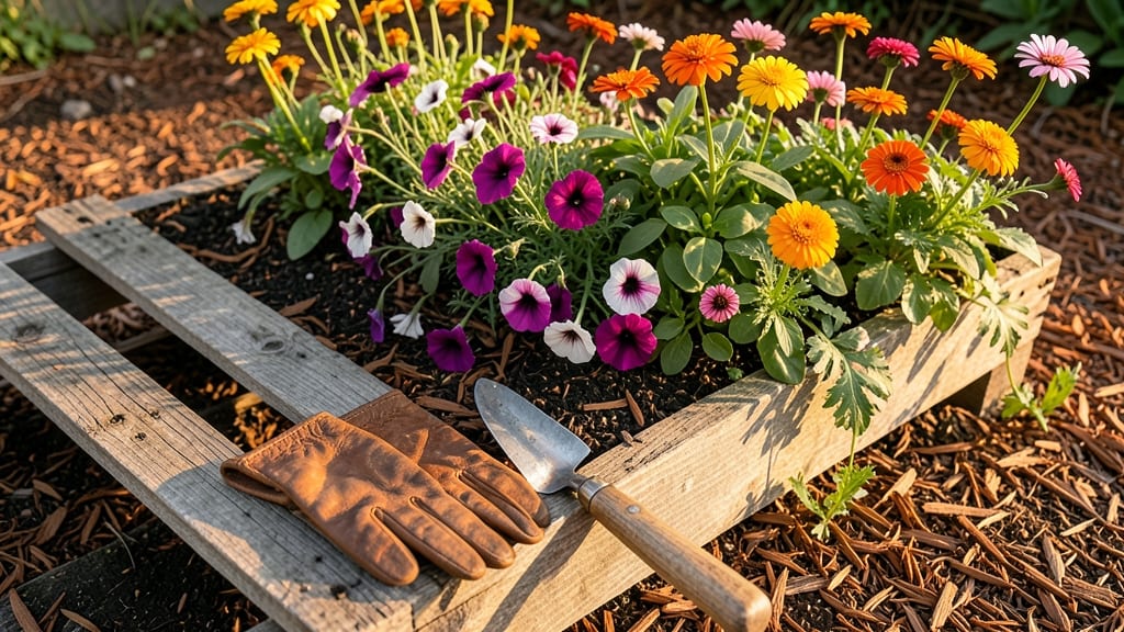 Raised Flower Beds From Pallets: Build Elevated Planters in 1 Hour