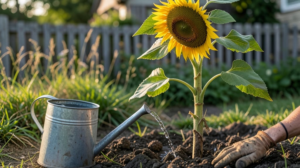 How Often Do Sunflowers Need Watering: Deep-Soil Method for Drought-Resistant Growth