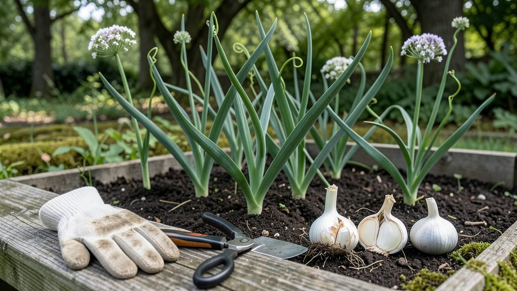 Do You Harvest Garlic Before or After It Flowers: Exact Timing for Maximum Bulb Size