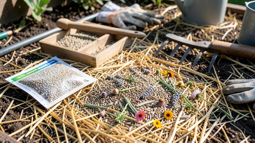 Can You Put Mulch Over Wildflower Seeds: Lightweight Options That Won’t Smother Sprouts