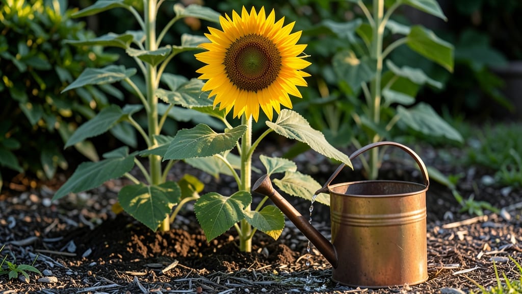 Water for Sunflowers: Deep Roots Need This Much Weekly (With Drought Hacks)
