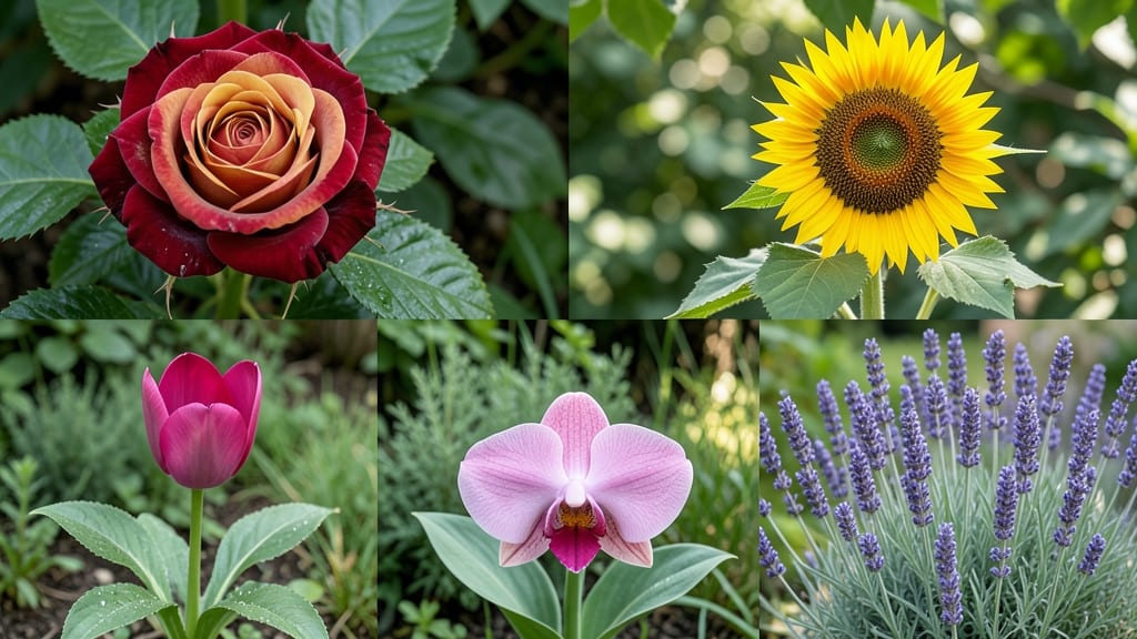 Differen Types of Flowers: Seasonal Blooms for Year-Round Garden Color