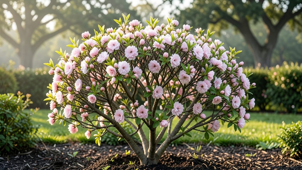 Flowering Almond Hedge: Prune for Year-Round Fragrance and Dense Growth