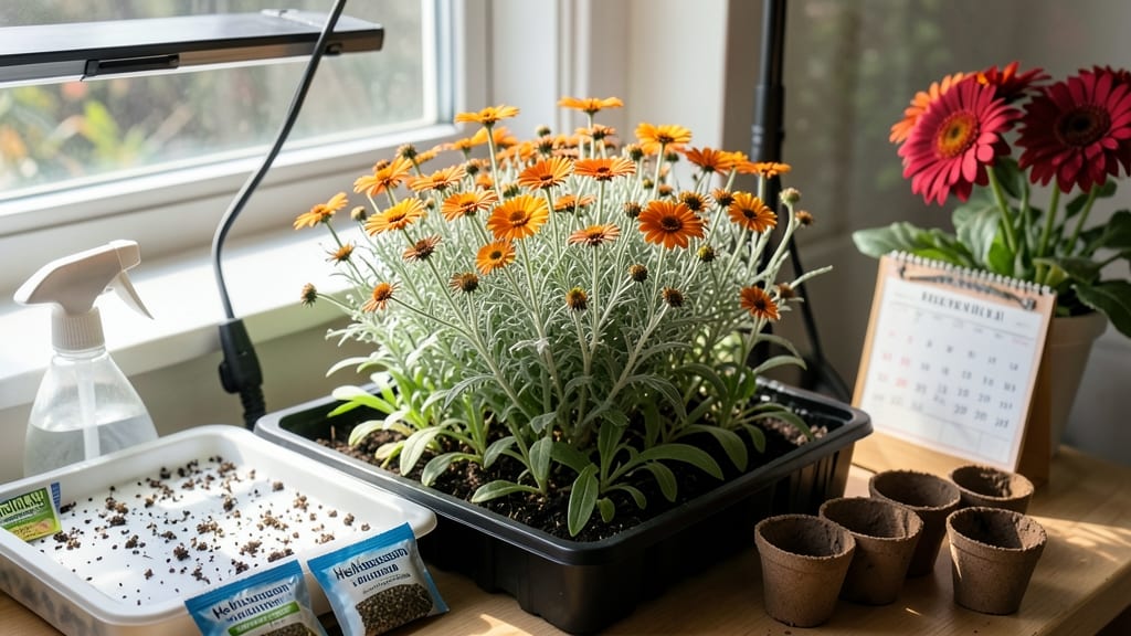 When to Start Strawflower Seeds Indoors: Exact Week-by-Zone Timeline for Blooms