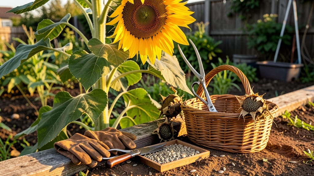Harvesting Sunflower Plants: When to Cut Stems for Seed Saving