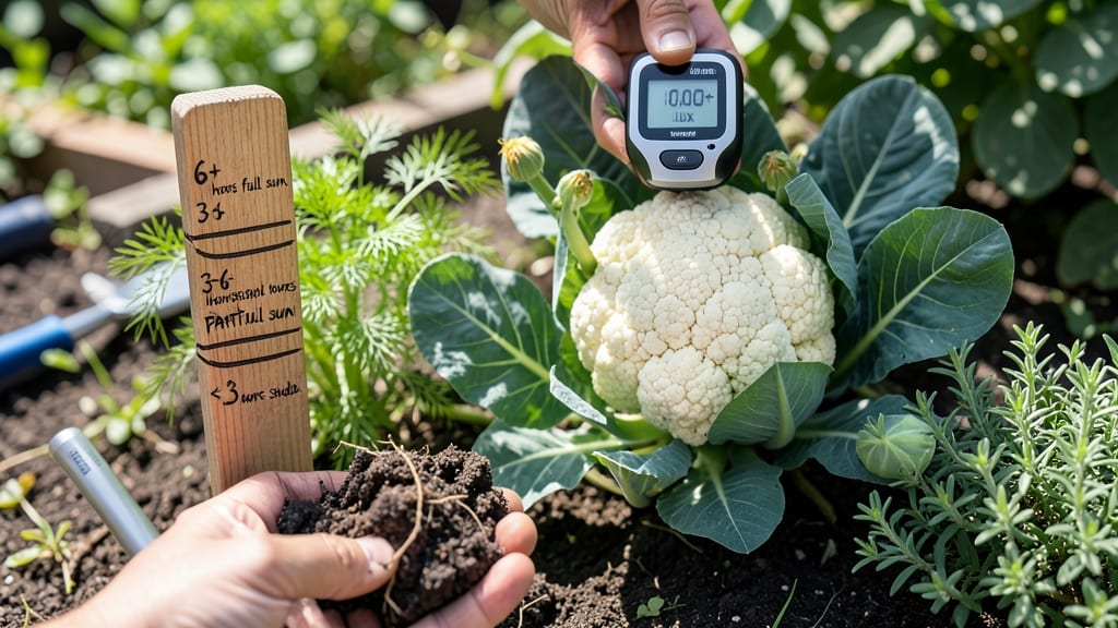 Cauliflower Sunlight Requirements: Exact Hours Needed by Growth Stage
