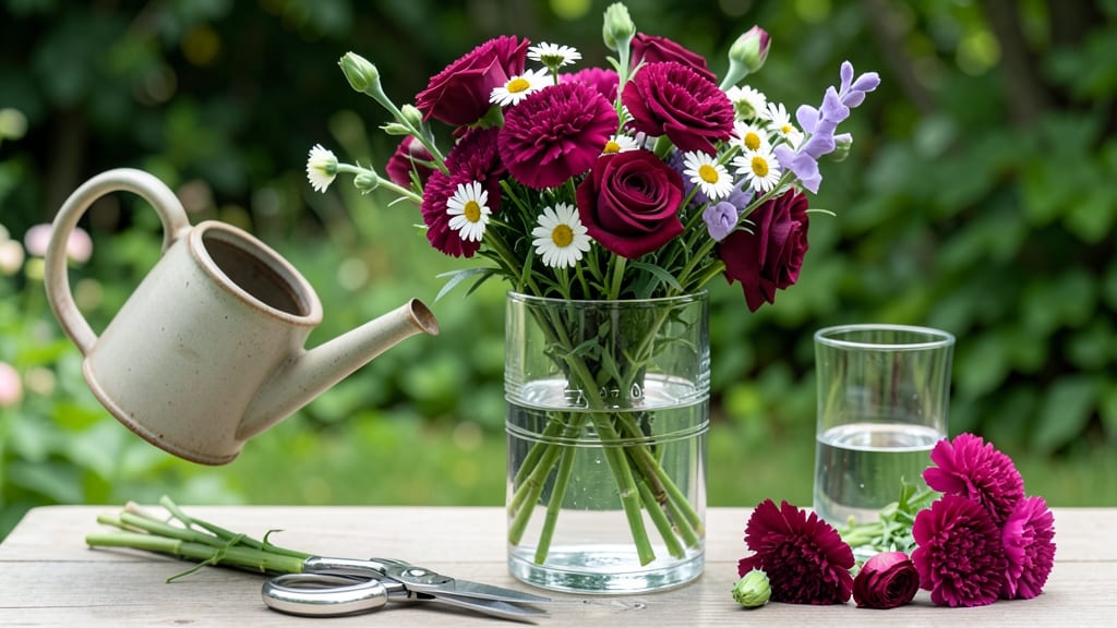 How Much Water Do Flowers Need in a Vase: Daily Refill Rules by Bloom Type