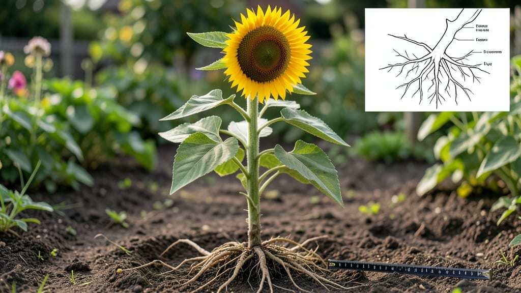 Sunflower Root Depth: How Deep Roots Grow and What It Means for Stability