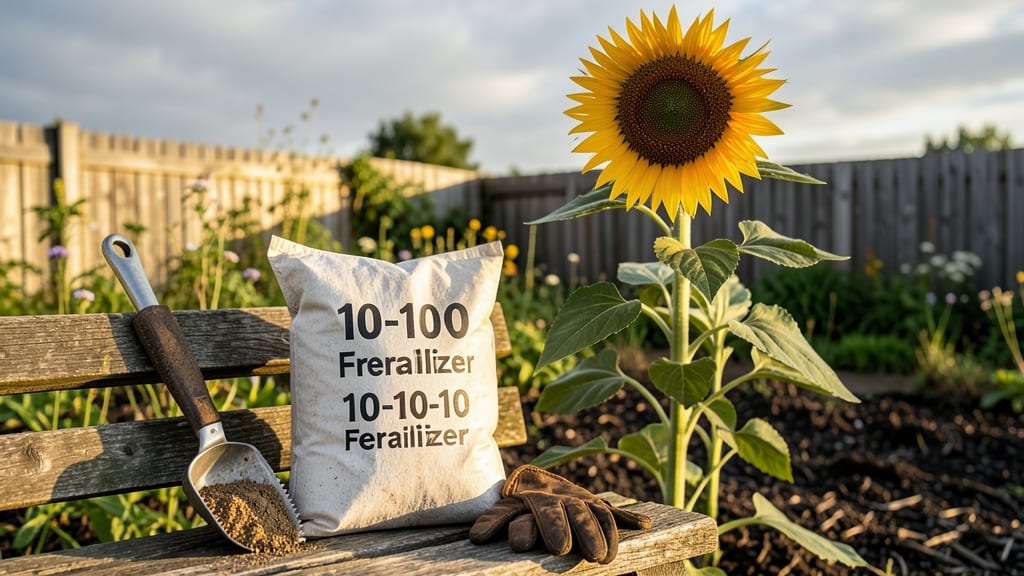 Sunflower Fertilizer 10 10 10: When and How to Apply for Maximum Height Growth